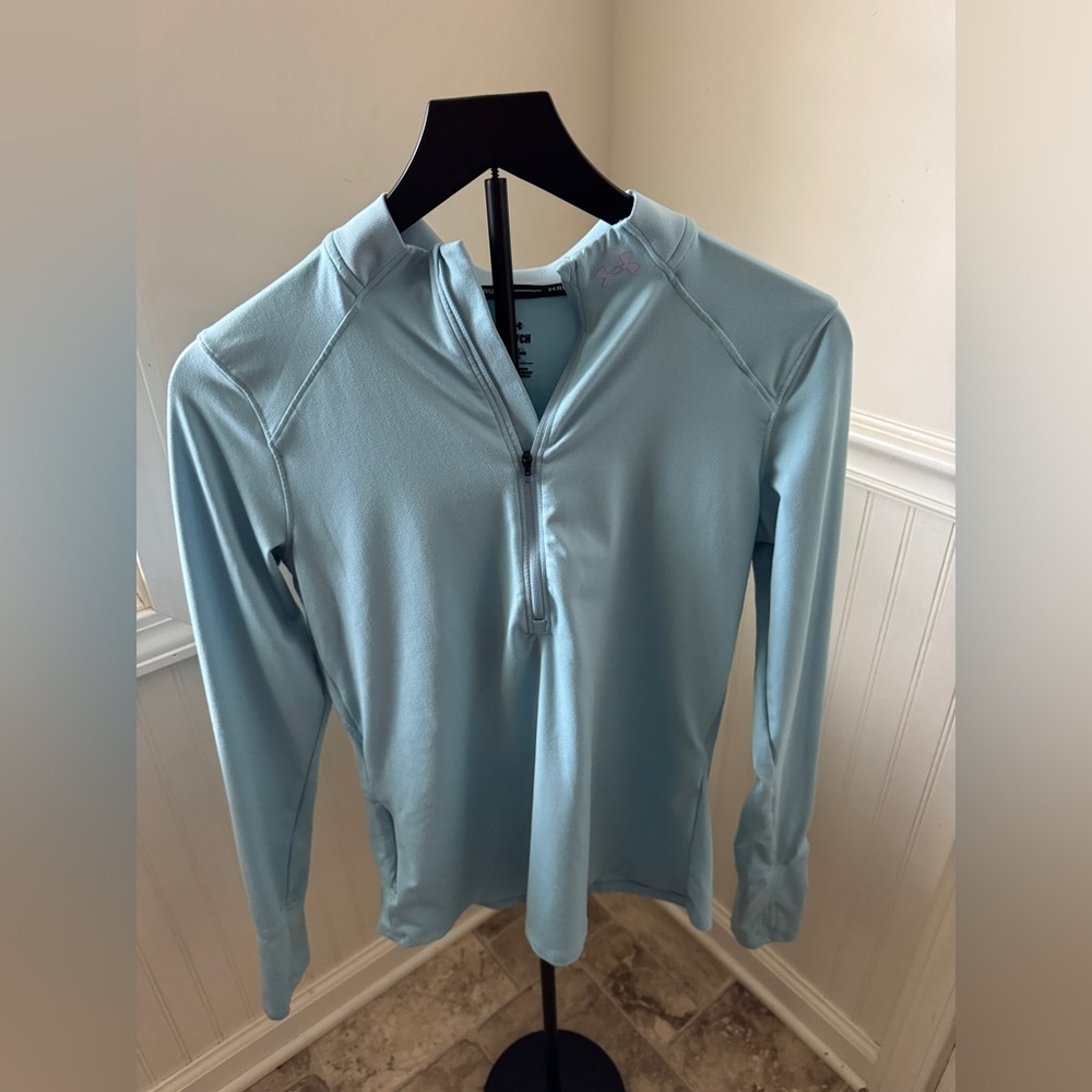 Under Armour Sky Blue Performance Pullover - image 1